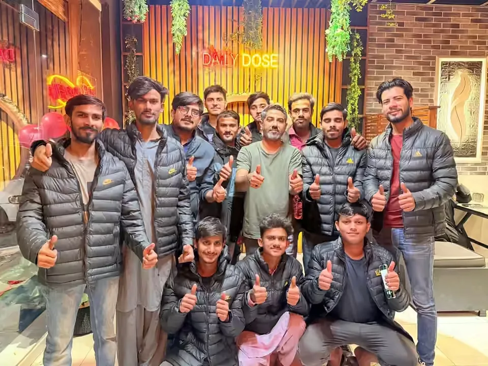 The YHY Engineering team at Daily Dose café, a space YHY designed and built